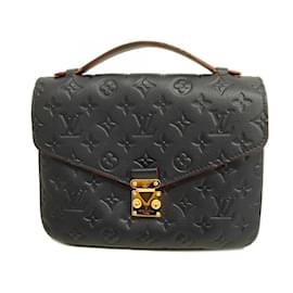 Louis Vuitton-Louis Vuitton Monogram Empreinte Pochette Metis MM M44071-Red
