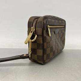 Louis Vuitton-Louis Vuitton Clutch Bag Damier Pochette Biem Macao N61739 Ebene-Damier ebene