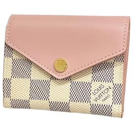 Louis Vuitton-Louis Vuitton Tri-fold Wallet in White-White