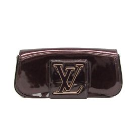 Sac à main Pochette Sobe Vernis Louis Vuitton Bordeaux