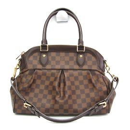 Bolsa de Ombro Louis Vuitton Damier Trevi PM N51997 Damier ebene