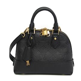 Louis Vuitton-Louis Vuitton Monogram Empreinte Neo Alma BB Handbag-Black