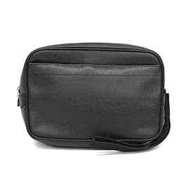 Louis Vuitton-Louis Vuitton Taiga Pochette Kaluga M30812 Men's Clutch Bag-Grey