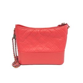Sac à main hobo Chanel Gabrielle De Chanel Rouge