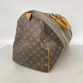 Louis Vuitton-Louis Vuitton Monogram Keepall 50 Boston Bag-Brown