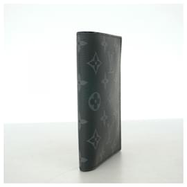 Louis Vuitton-Louis Vuitton Passport Cover in Black-Black