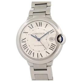 Cartier-NINE CARTIER BALLON BLEU 4345 40 MM CRWSB0040 FULLSET AUTO WATCH-Silvery