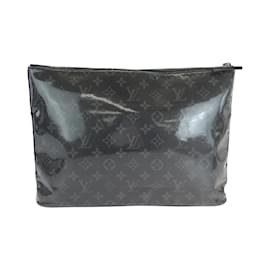 Louis Vuitton-Louis Vuitton Monogram Eclipse Pochette Cosmos-Black