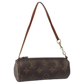 Louis Vuitton-LOUIS VUITTON Monogram Papillon Pouch LV Auth EC416-Monogram