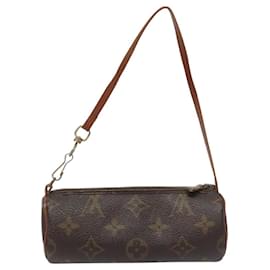 Louis Vuitton-LOUIS VUITTON Monogram Papillon Pouch LV Auth EC416-Monogram