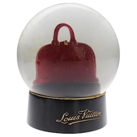 Louis Vuitton-LOUIS VUITTON Snow Globe Alma VIP Limited Clear Red LV Auth bs22939-Red,Other