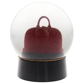 Louis Vuitton-LOUIS VUITTON Snow Globe Alma VIP Limited Clear Red LV Auth bs22939-Red,Other