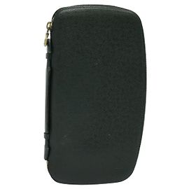 LOUIS VUITTON Taiga Organizer Atoll Reisetasche Ardoise M30652 LV Auth bs22785 Grau