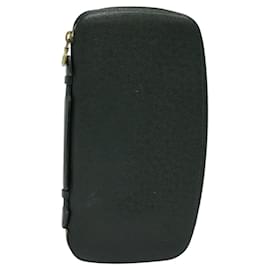Louis Vuitton-LOUIS VUITTON Taiga Organizer Atoll Travel Case Ardoise M30652 LV Auth bs22785-Grey