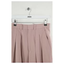 Victoria Beckham-Pink straight pants-Pink
