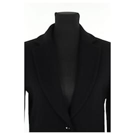 Vanessa Bruno-Wool coat-Black