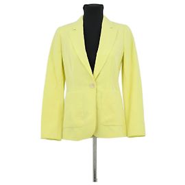 Lk Bennett Yellow linen blazer Yellow