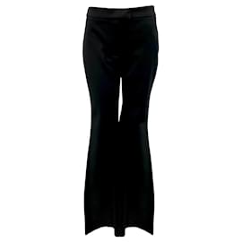Moschino-Moschino Couture Black 2022 Flared Dress Pants-Black