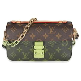 Louis Vuitton-Louis Vuitton Monogram Canvas East West Pochette Metis-Brown