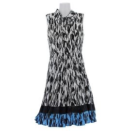 ROBE OSCAR DE LA RENTA T.US 8 Soie Noir