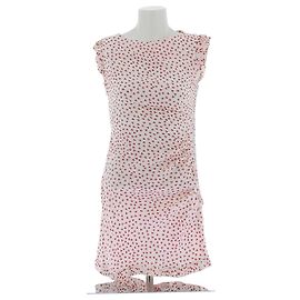 Robe AZZARO T.FR 38 Soie Blanc