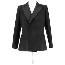 Louis Vuitton-LOUIS VUITTON Jackets T.FR 40 Wool-Black