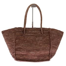Autre Marque-NON SIGNE / UNSIGNED Handbags T.  Wicker-Brown