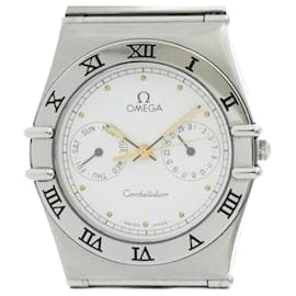 Omega-Omega Constellation Stainless Steel Quartz Wristwatch-Other