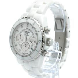 Chanel-Chanel J12 Chronograph Diamond Ceramic Automatic Watch H2009-Other