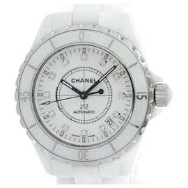 Chanel-Chanel J12 Diamond Ceramic Automatic Men's Watch H1629-Other