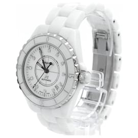 Chanel-Chanel J12 Diamond Ceramic Automatic Men's Watch H1629-Other