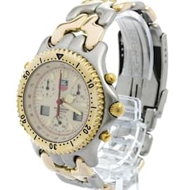 Tag Heuer-TAG HEUER Sel Chronograph Gold Plated Steel Mens Watch CG1123-Other