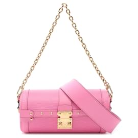 Louis Vuitton-Louis Vuitton Pink Epi Papillon Trunk-Pink