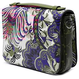 Louis Vuitton-Louis Vuitton White Epi Monogram Floral Mini Pochette Metis-White