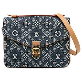 Louis Vuitton-Louis Vuitton Blue Since 1854 Pochette Metis-Blue