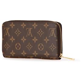 Louis Vuitton-Louis Vuitton Brown Monogram Zippy Long Wallet-Brown