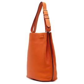 Hermès-Hermès Orange Togo So Kelly 26-Orange
