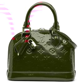 Louis Vuitton-Louis Vuitton Red Monogram Vernis Alma BB-Red
