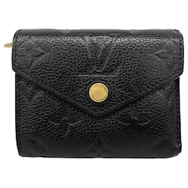 Louis Vuitton-Louis Vuitton Tri-fold Wallet in Noir-Black