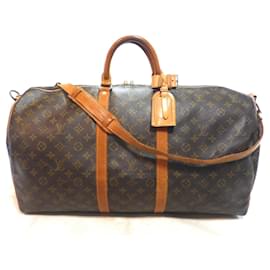 Louis Vuitton-Keepall 55 shoulder bag monogram - VI884-Brown