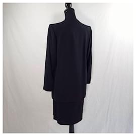 Yves Saint Laurent-Black YSL Rive Gauche suit-Black