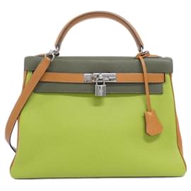 Hermès-Hermès Kelly 32-Vert