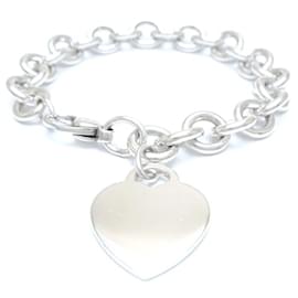 Tiffany & Co-Pulseira Tiffany Heart em prata 925-Prata