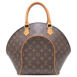 Louis Vuitton-Louis Vuitton Monogram Ellipse MM Handbag-Brown