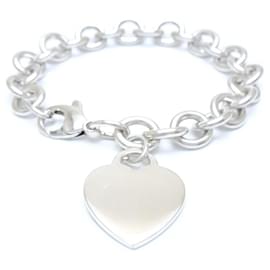 Tiffany & Co-Pulseira Tiffany Heart em prata 925-Prata