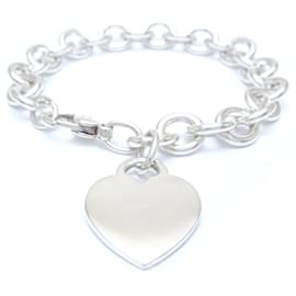 Tiffany & Co-Pulseira Tiffany Heart em prata 925-Prata