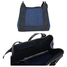 Balenciaga-Balenciaga Handbag Navy Cabas XS-Black,Blue,Navy blue