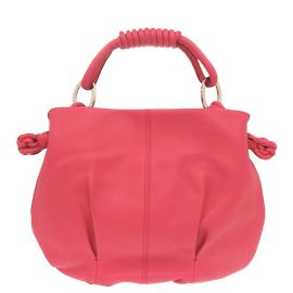 Bolsa de couro rosa Giorgio Armani Rosa