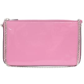 Christian Louboutin-Sac à bandoulière Rubira Chain de Christian Louboutin-Rose