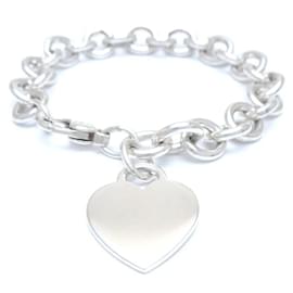 Tiffany & Co-Pulseira Tiffany Heart em prata 925-Prata